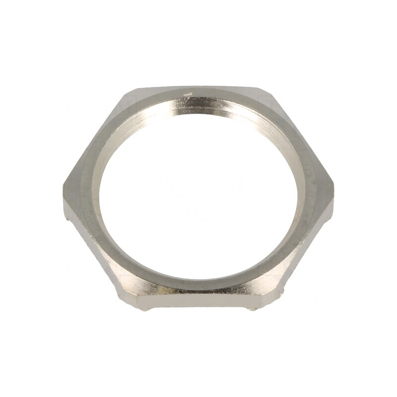 Piuliţă cu împământare PG16 alamă nichel 3mm 26mm | Electronic-mag.ro | Componente Electronice Piuliţă cu împământare PG16 alamă nichel 3mm 26mm | Electronic-mag.ro | Componente Electronice