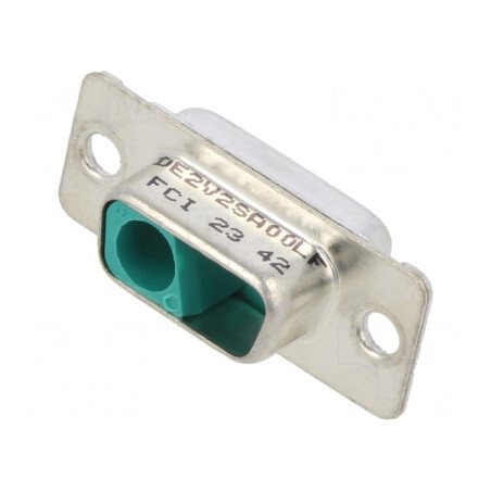 Conector D-Sub 2 PIN Soclu Mamă Montare Panou 7,5A | Electronic-mag.ro | Componente Electronice