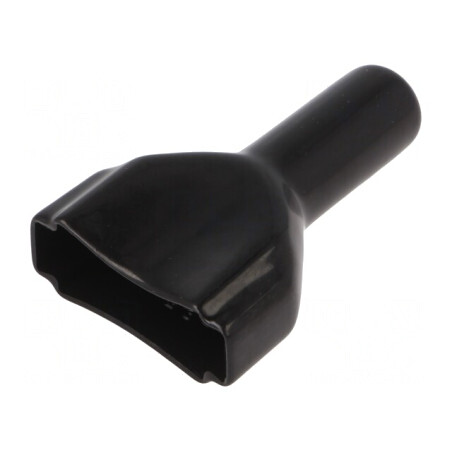 Protecție Mufă DT Mamă 12 PIN Neagră | Electronic-mag.ro | Componente Electronice