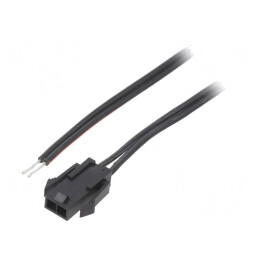 Cablu Micro-Fit 3.0 Tată 2 PIN 0,8m 4A PVC | Electronic-mag.ro | Componente Electronice