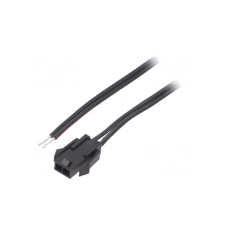 Cablu Micro-Fit 3.0 Tată 2 PIN 0,8m 4A PVC | Electronic-mag.ro | Componente Electronice