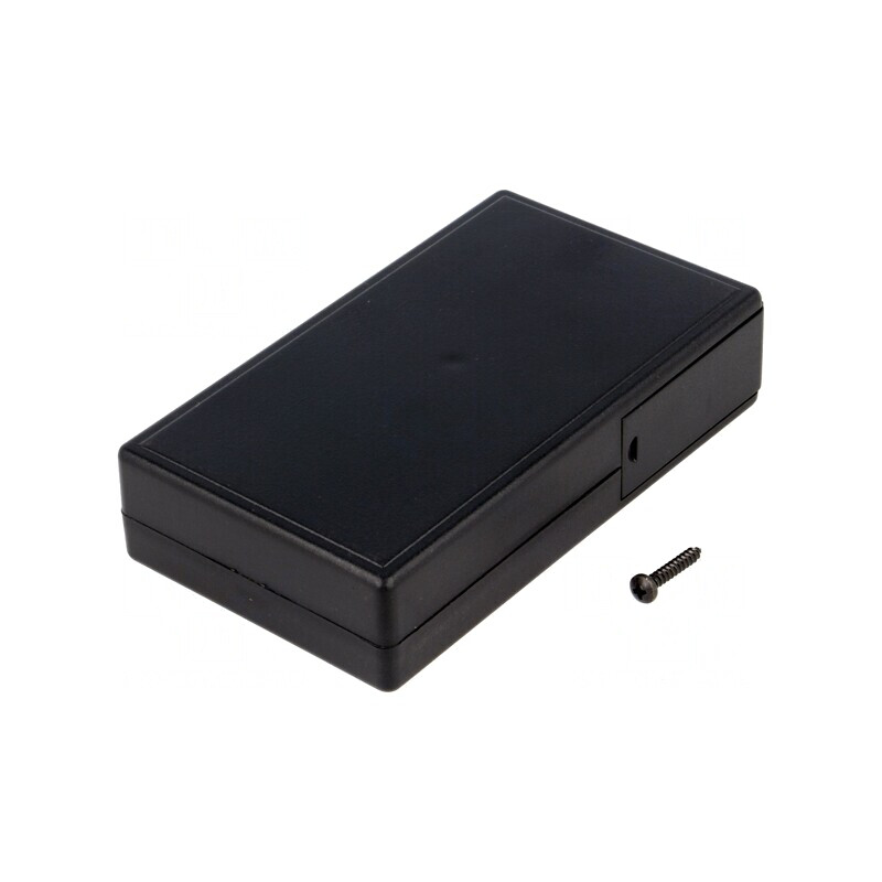 Carcasă Universală ABS Neagră 62.5mm x 108.5mm x 24.8mm | Electronic-mag.ro | Componente Electronice