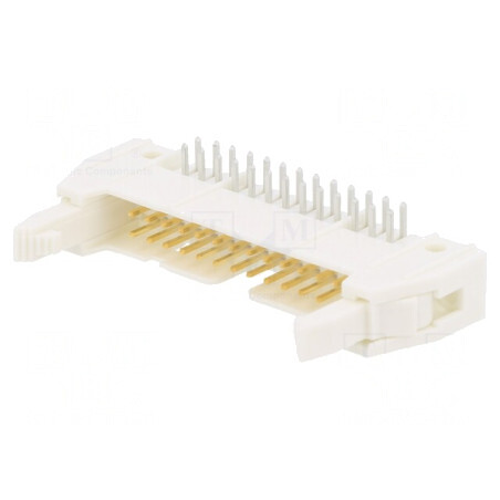 Soclu IDC tată 26 pini cu ejector 2,54mm THT în unghi | Electronic-mag.ro | Componente Electronice