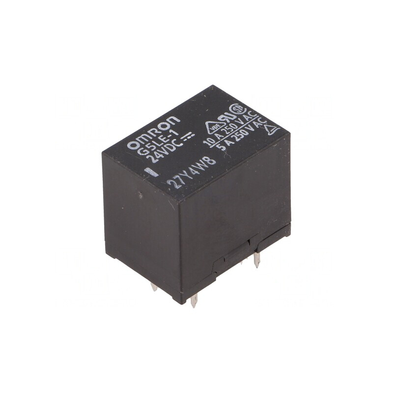 Releu Electromagnetic SPDT 24VDC 10A | Electronic-mag.ro | Componente Electronice