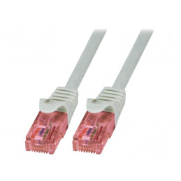 Patch Cord UTP Cat6 Gri 1.5m RJ45 | Electronic-mag.ro | Componente Electronice