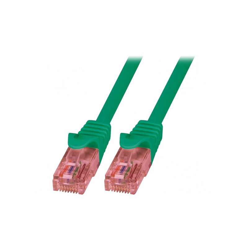 Patch Cord RJ45 CAT6 Verde 1.5m LSZH | Electronic-mag.ro | Componente Electronice