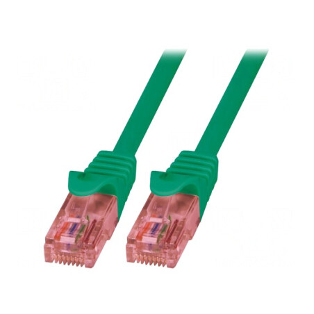 Patch Cord RJ45 CAT6 Verde 1.5m LSZH | Electronic-mag.ro | Componente Electronice