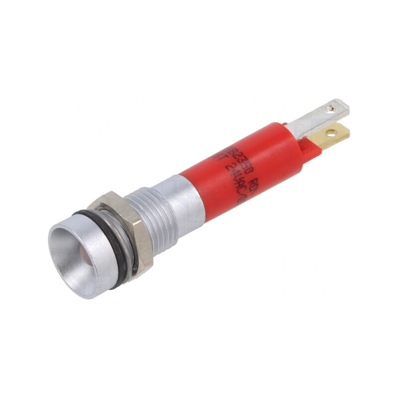 Lampă LED Control Roșie 24V 8mm | Electronic-mag.ro | Componente Electronice Lampă LED Control Roșie 24V 8mm | Electronic-mag.ro | Componente Electronice