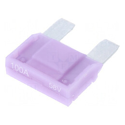 Siguranță Auto 100A 58VDC 29mm Aliaj Staniu | Electronic-mag.ro | Componente Electronice