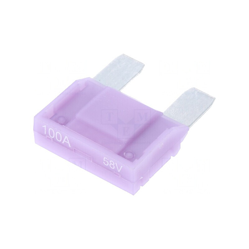 Siguranță Auto 100A 58VDC 29mm Aliaj Staniu | Electronic-mag.ro | Componente Electronice