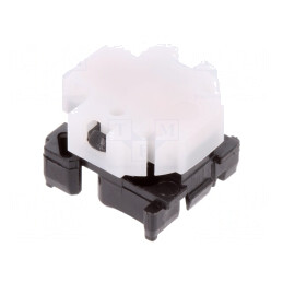 Comutator tastatură SPST-NO alb 0,1A 28VDC | Electronic-mag.ro | Componente Electronice