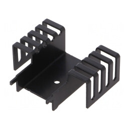 Radiator Extrudat Negru TO218 TO247 46.2mm x 51mm | Electronic-mag.ro | Componente Electronice