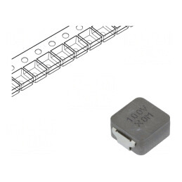 Inductor: fir; SMD; 4539; 10uH; Ilucru: 7,1A; 25mΩ; -55÷155°C; ±20%