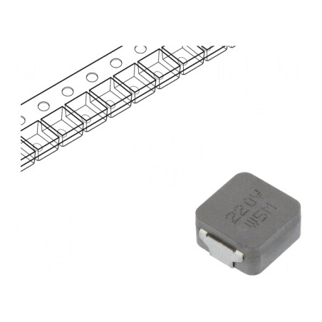 Inductor SMD 22uH 5.5A 47mΩ | Electronic-mag.ro | Componente Electronice