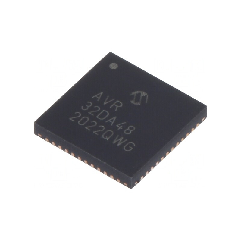 Microcontroler AVR VQFN48 1.8-5.5VDC AVR-DA | Electronic-mag.ro | Componente Electronice