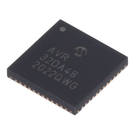 Microcontroler AVR VQFN48 1.8-5.5VDC AVR-DA | Electronic-mag.ro | Componente Electronice