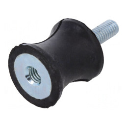 Atenuator de Vibrații M6 21mm 22mm 6mm 240N | Electronic-mag.ro | Componente Electronice