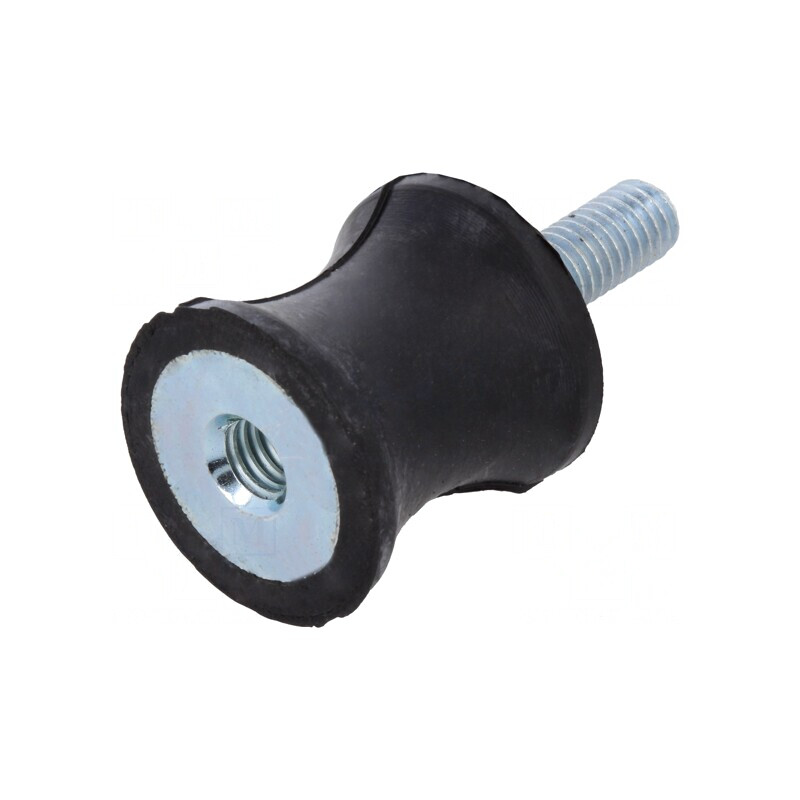 Atenuator de Vibrații M6 21mm 22mm 6mm 240N | Electronic-mag.ro | Componente Electronice