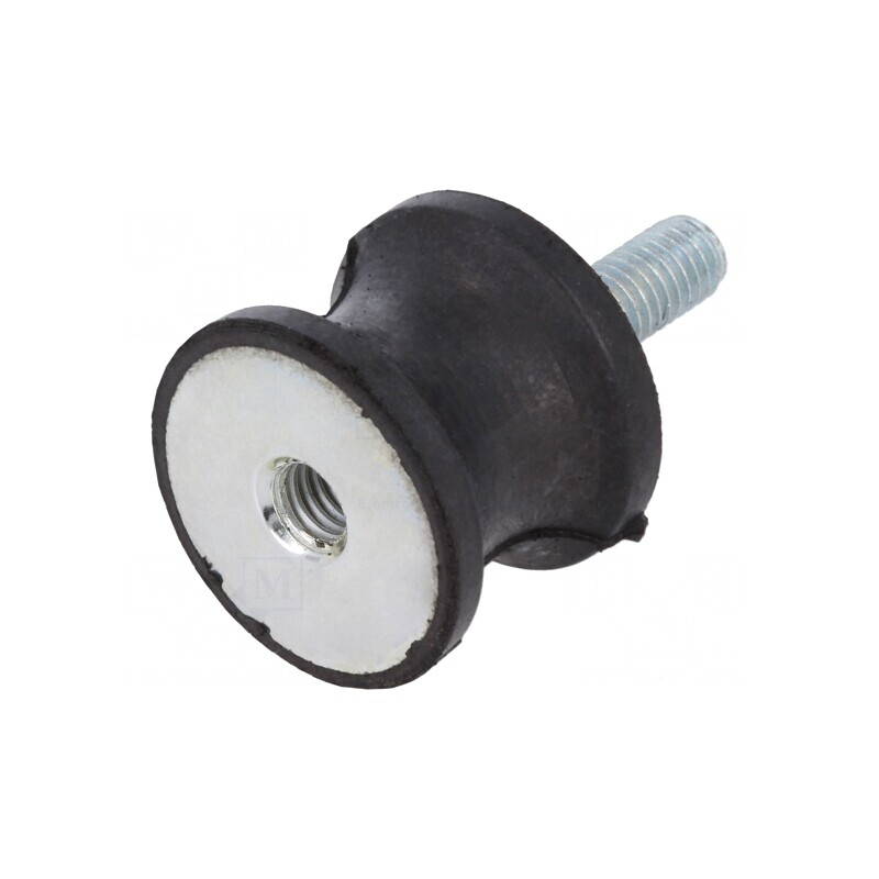 Atenuator de Vibrații M6 25mm Guma 20mm 6mm | Electronic-mag.ro | Componente Electronice