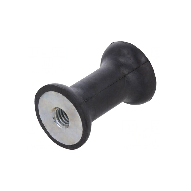 Atenuator de Vibrații M6 20mm Guma | Electronic-mag.ro | Componente Electronice