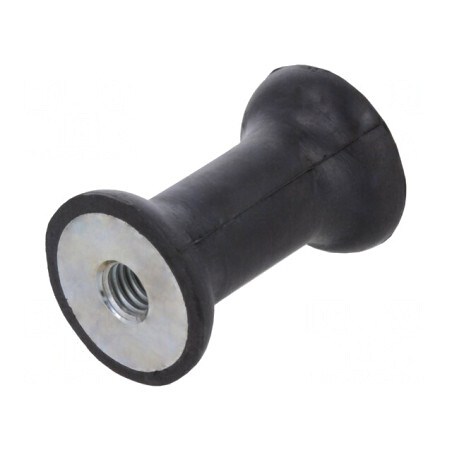 Atenuator de Vibrații M6 20mm Guma | Electronic-mag.ro | Componente Electronice