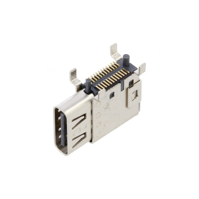Soclu USB C 24-Pin SMT 90° Top Mount | Electronic-mag.ro | Componente Electronice Soclu USB C 24-Pin SMT 90° Top Mount | Electronic-mag.ro | Componente Electronice