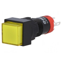 Comutator Apăsare SPDT 0,5A 250VAC IP40 | Electronic-mag.ro | Componente Electronice