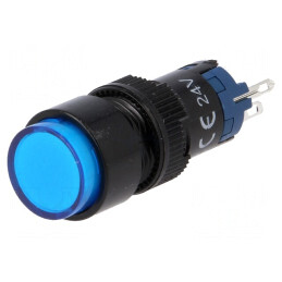 Comutator acționat prin apăsare SPDT 0,5A 250VAC IP40 | Electronic-mag.ro | Componente Electronice