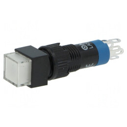 Comutator Apăsare SPDT 0.5A 250VAC IP40 | Electronic-mag.ro | Componente Electronice
