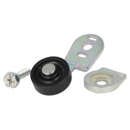 Cap Propulsie Manetă 43mm cu Rola Plastic 20mm | Electronic-mag.ro | Componente Electronice