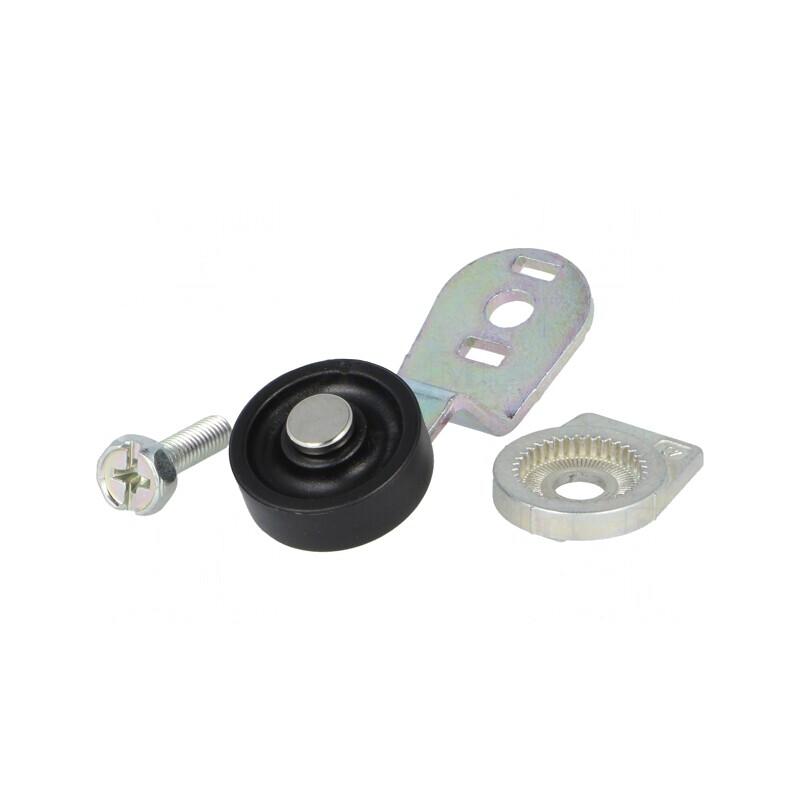 Cap Propulsie Manetă 43mm cu Rola Plastic 20mm | Electronic-mag.ro | Componente Electronice
