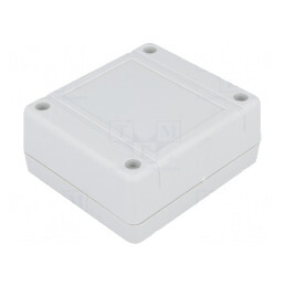 Carcasă Universală ABS Gri IP54 79x89x38mm | Electronic-mag.ro | Componente Electronice