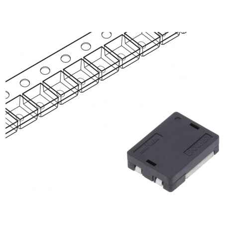 Filtru anti-interferențe SMD 100VDC 9x12x3mm | Electronic-mag.ro | Componente Electronice