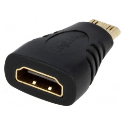 Adaptor HDMI Mini Negru | Electronic-mag.ro | Componente Electronice