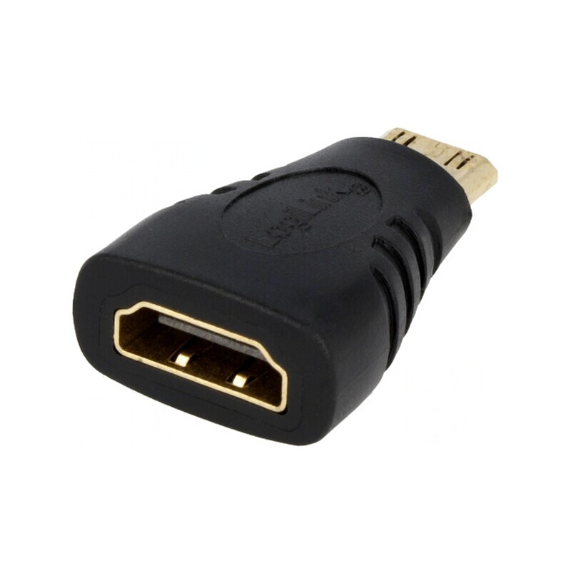 Adaptor HDMI Mini Negru | Electronic-mag.ro | Componente Electronice