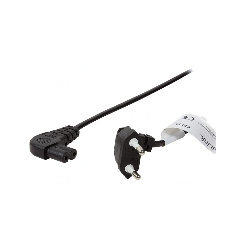 Cablu Alimentare CEE 7/16 la IEC C7 0.75m | Electronic-mag.ro | Componente Electronice
