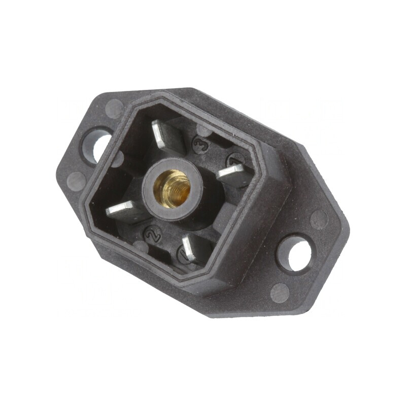 Conector Dreptunghiular G - 4 PIN Cositorit IP65 | Electronic-mag.ro | Componente Electronice Conector Dreptunghiular G - 4 PIN Cositorit IP65 | Electronic-mag.ro | Componente Electronice