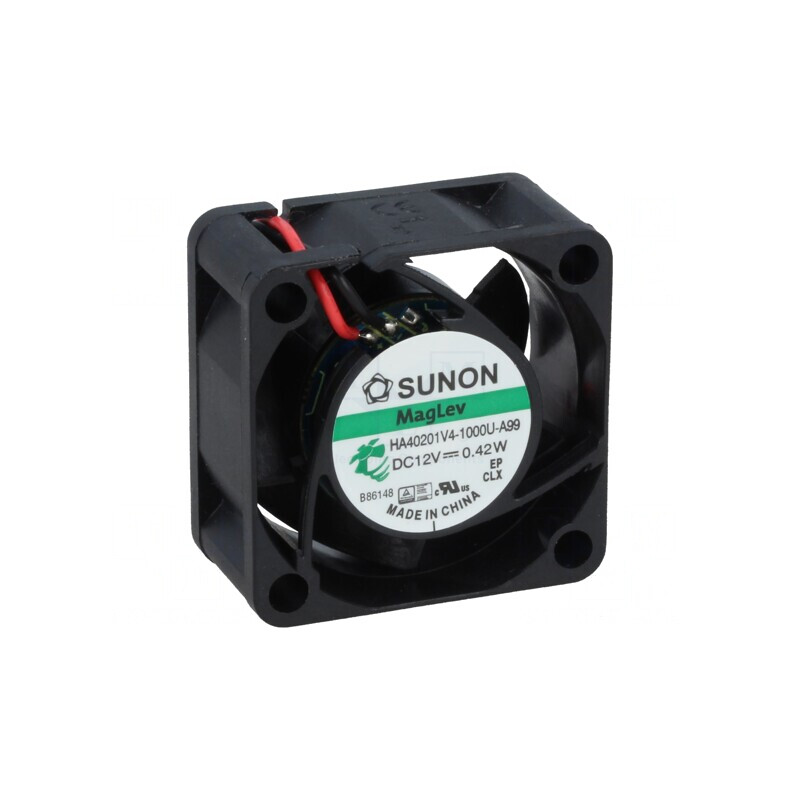 Ventilator DC axial 12V 40x40x20mm 9,3m3/h 12,3dBA | Electronic-mag.ro | Componente Electronice