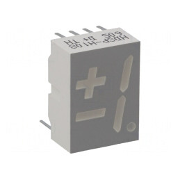 Afișaj LED 7 Segmente 14,2mm Roșu | Electronic-mag.ro | Componente Electronice