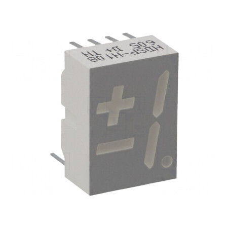 Afișaj LED 7 Segmente 14,2mm Roșu | Electronic-mag.ro | Componente Electronice