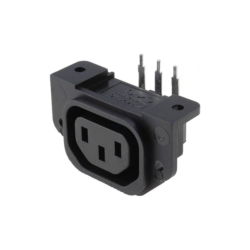 Conector Alimentare AC Soclu Mamă 10A 250V IEC 60320 | Electronic-mag.ro | Componente Electronice Conector Alimentare AC Soclu Mamă 10A 250V IEC 60320 | Electronic-mag.ro | Componente Electronice