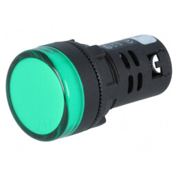 Lumină de Control LED 24VDC 22mm | Electronic-mag.ro | Componente Electronice