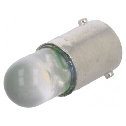 Lampă LED albă 220VDC BA9S | Electronic-mag.ro | Componente Electronice