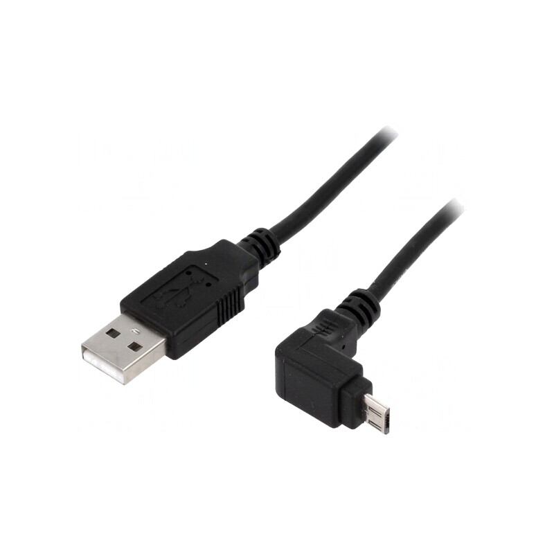 Cablu USB 2.0 A la Micro B unghi 1.8m | Electronic-mag.ro | Componente Electronice Cablu USB 2.0 A la Micro B unghi 1.8m | Electronic-mag.ro | Componente Electronice