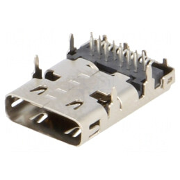 Soclu USB C în unghi USB 3.1 THT | Electronic-mag.ro | Componente Electronice