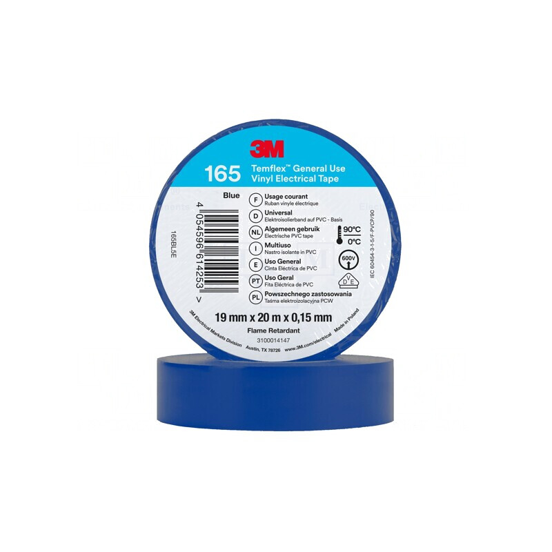 Bandă Electroizolantă Albastră 19mm x 20m | Electronic-mag.ro | Componente Electronice Bandă Electroizolantă Albastră 19mm x 20m | Electronic-mag.ro | Componente Electronice