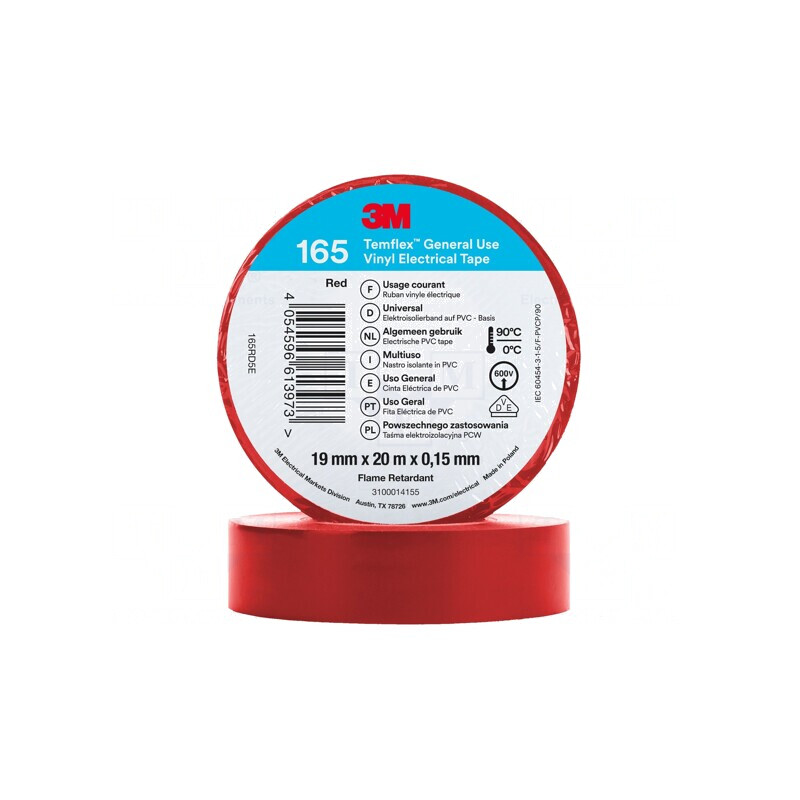 Bandă Electroizolantă Roșie 19mm x 20m | Electronic-mag.ro | Componente Electronice Bandă Electroizolantă Roșie 19mm x 20m | Electronic-mag.ro | Componente Electronice