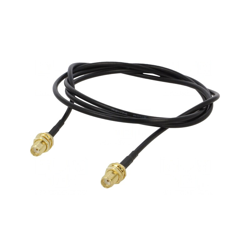 Cablu SMA 50Ω 1m Negru | Electronic-mag.ro | Componente Electronice Cablu SMA 50Ω 1m Negru | Electronic-mag.ro | Componente Electronice