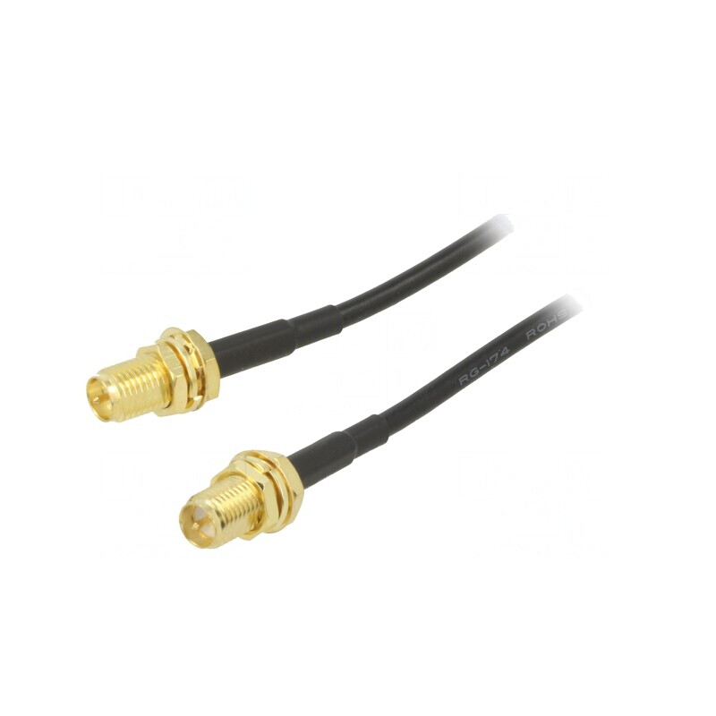 Cablu Coaxial 50Ω 1m RP-SMA Negru | Electronic-mag.ro | Componente Electronice Cablu Coaxial 50Ω 1m RP-SMA Negru | Electronic-mag.ro | Componente Electronice