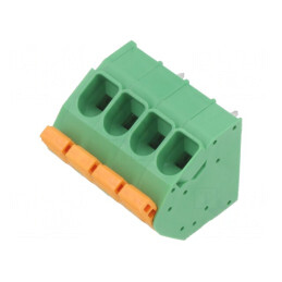 Regletă de conexiuni PCB 7,5mm 4 Terminale | Electronic-mag.ro | Componente Electronice